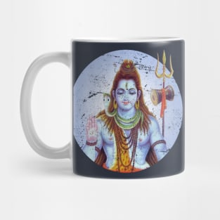 Lord Shiva from Hindu Mythology - Grunge Mug